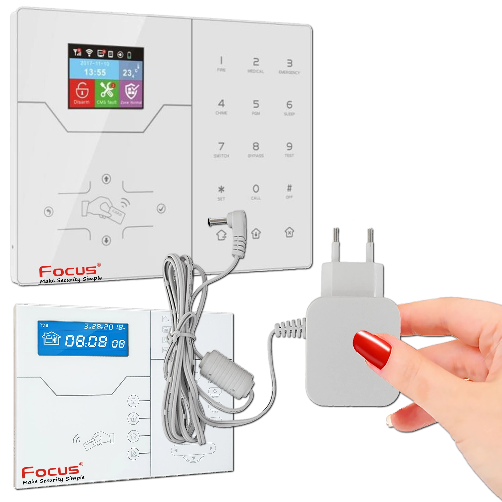 Adaptateur secteur Meian 12V pour une alimentation sécurisée de vos dispositifs.