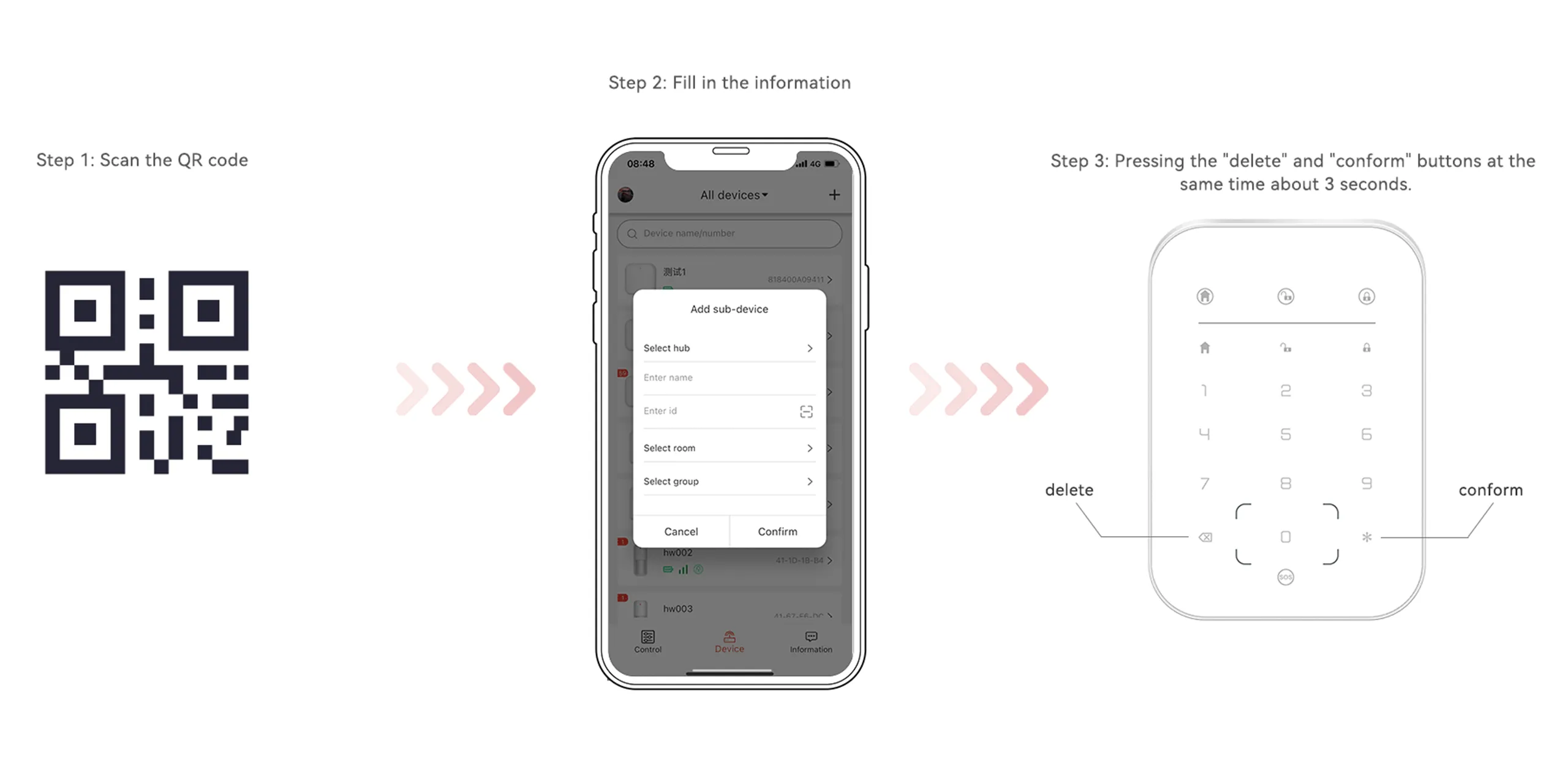 Une protection optimale avec le clavier DKF810FK et son système sans abonnement