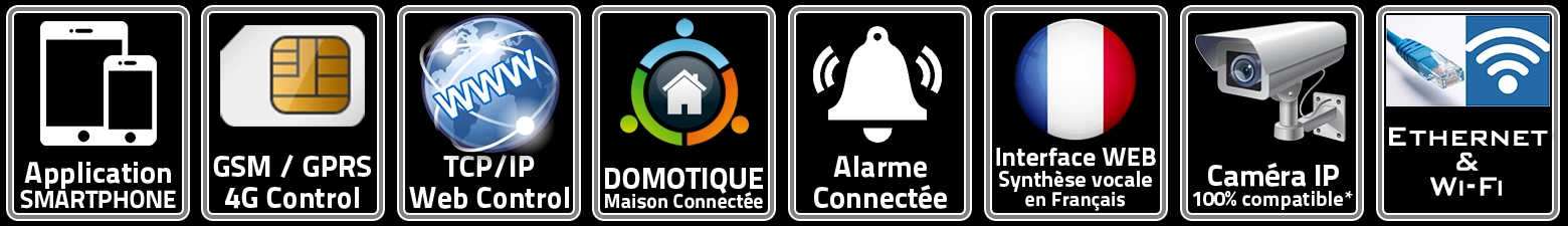 Installation simple, contrôle à distance. Surveillez votre propriété où que vous soyez avec cette caméra haute résolution.